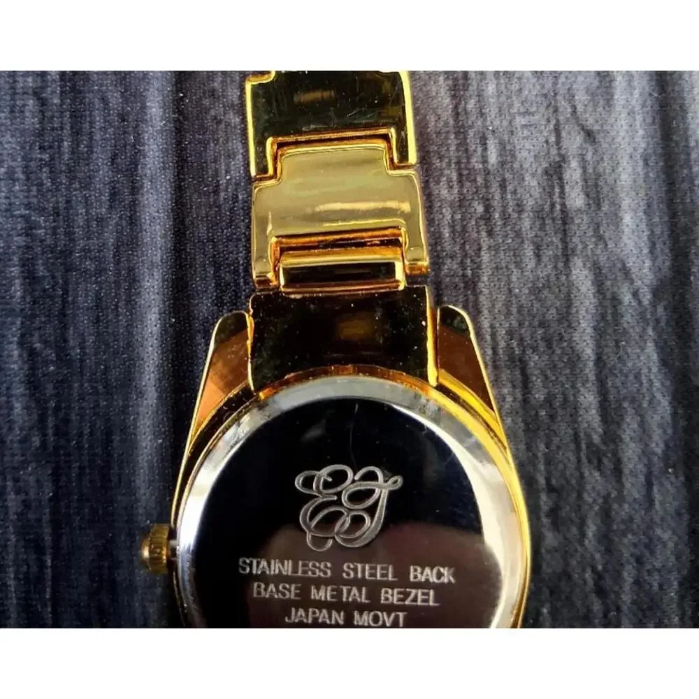 Rare Vintage Elizabeth Taylor Diamond Mother Of Pearl Watch